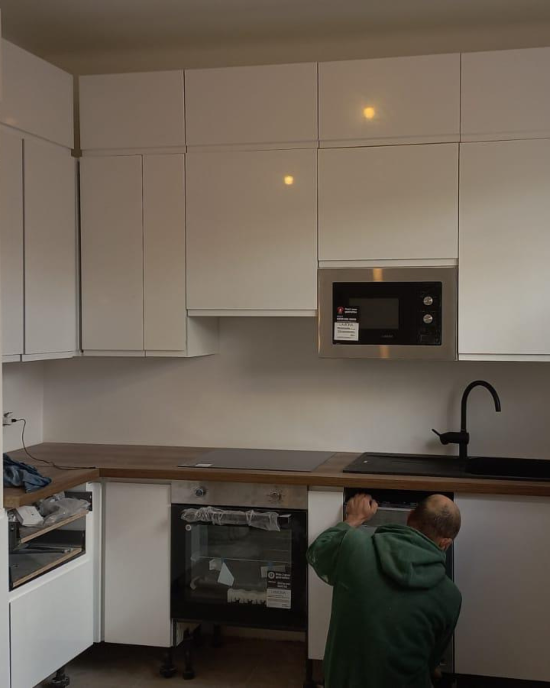 Cuisine après rénovation Montrouge — AZ Batiments