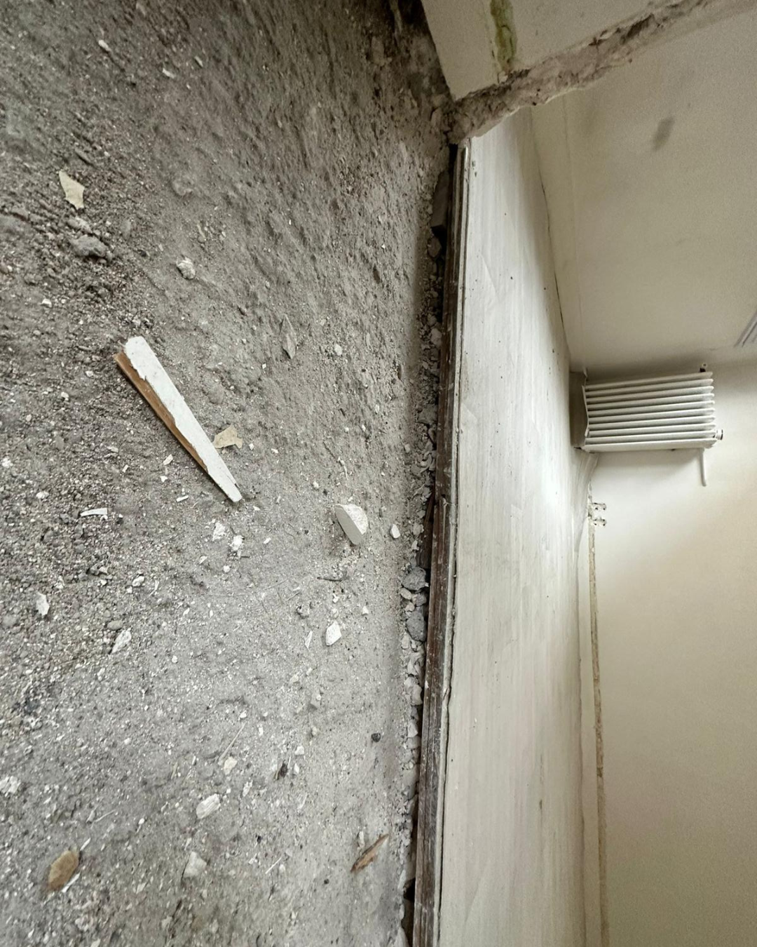 Rénovation complète appartement Montrouge mur porteur avant ouverture AZ Batiments